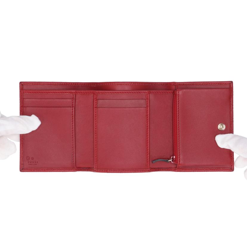 GUCCI グッチ/マイクログッチシマ三つ折り財布/510317//480***/Aランク/94