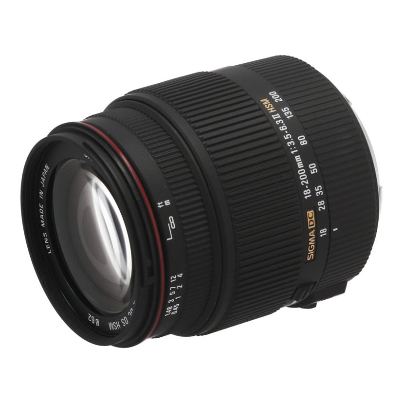 SIGMA Canon シグマ /交換レンズ/18-200mm/18-200mm F3.5-6.3 II DC OS HSM//12878005/ABランク/62
