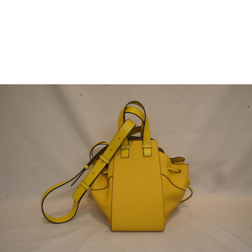 LOEWE ロエベ/ハンモックスモールイエロー/ドローストリング/314.12.Z95//Aランク/92