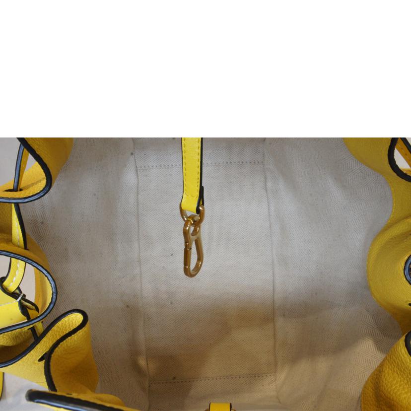 LOEWE ロエベ/ハンモックスモールイエロー/ドローストリング/314.12.Z95//Aランク/92