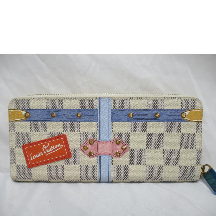 LOUIS VUITTON/ポルトフォイユ・クレマンス/ダミエ・アズール/サマートランク/N60109//CA1***/Aランク/63