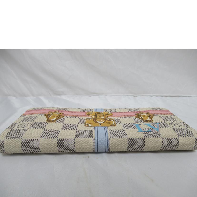 LOUIS VUITTON/ポルトフォイユ・クレマンス/ダミエ・アズール/サマートランク/N60109//CA1***/Aランク/63