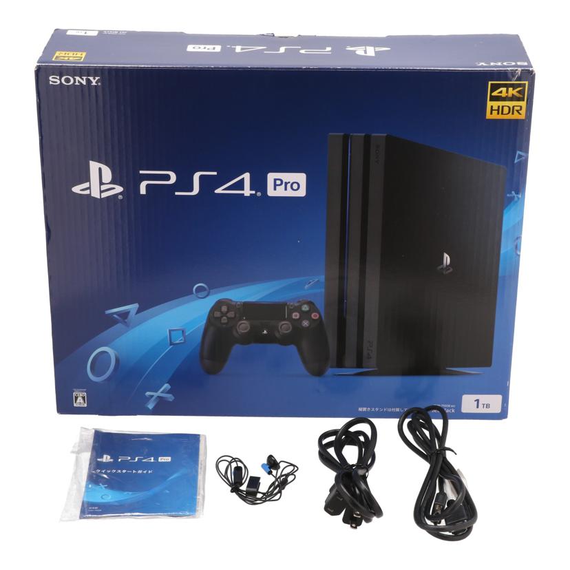 SONY ソニー /PlayStation4 Pro 本体/CUH-7100BB01//S015654724J/Bランク/78