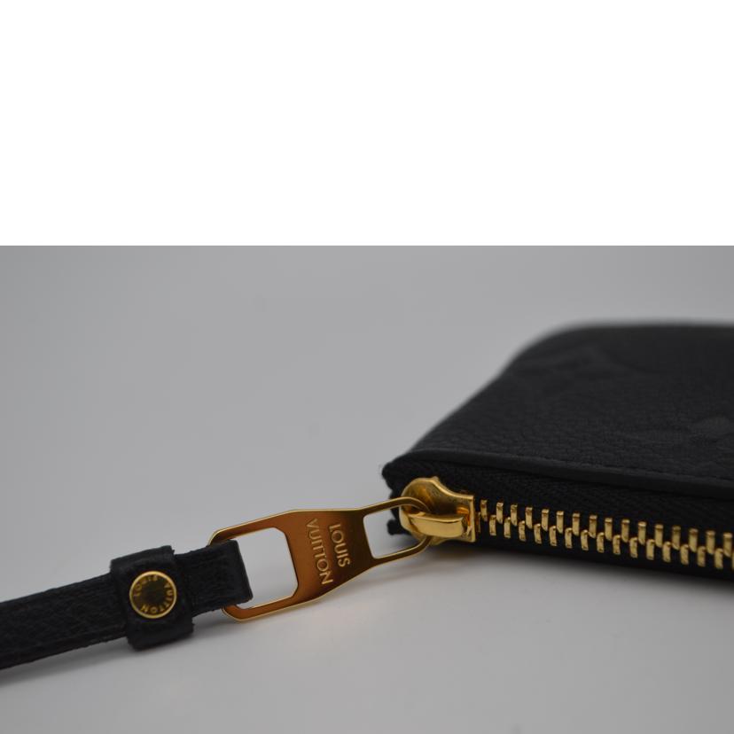 LV ルイヴィトン/ポシェット・クレ/モノグラム・アンプラント/ノワール/M80879//CT1***/Aランク/89