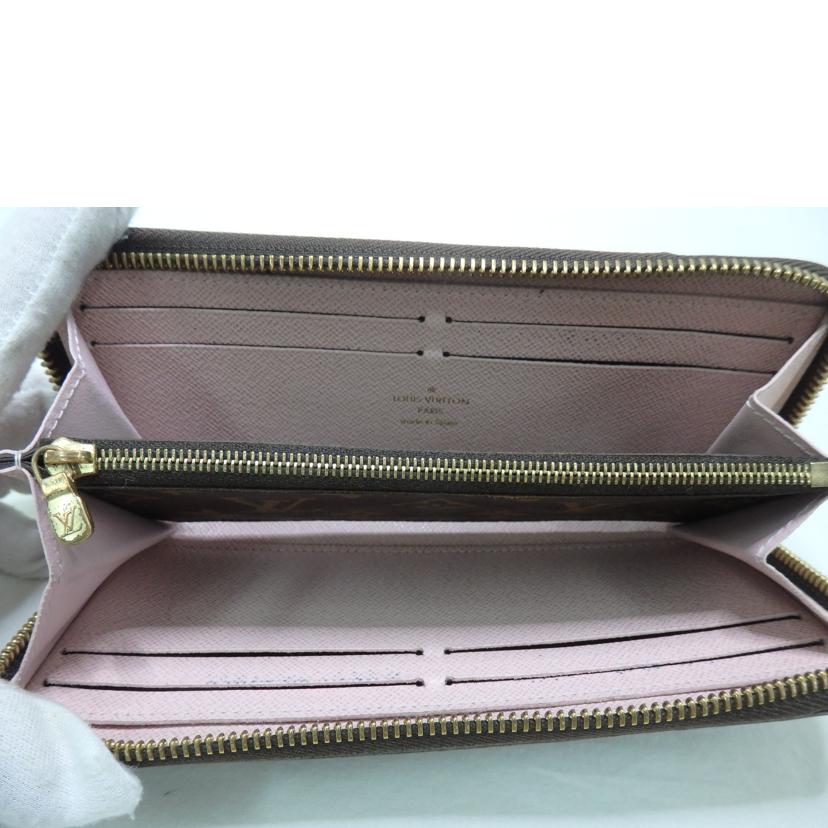 LV ルイヴィトン/ポルトフォイユ・クレマンス/モノグラム/ローズバレリーヌ/M61298//CA2***/Bランク/84