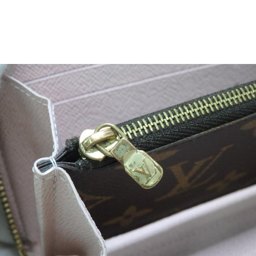 LV ルイヴィトン/ポルトフォイユ・クレマンス/モノグラム/ローズバレリーヌ/M61298//CA2***/Bランク/84