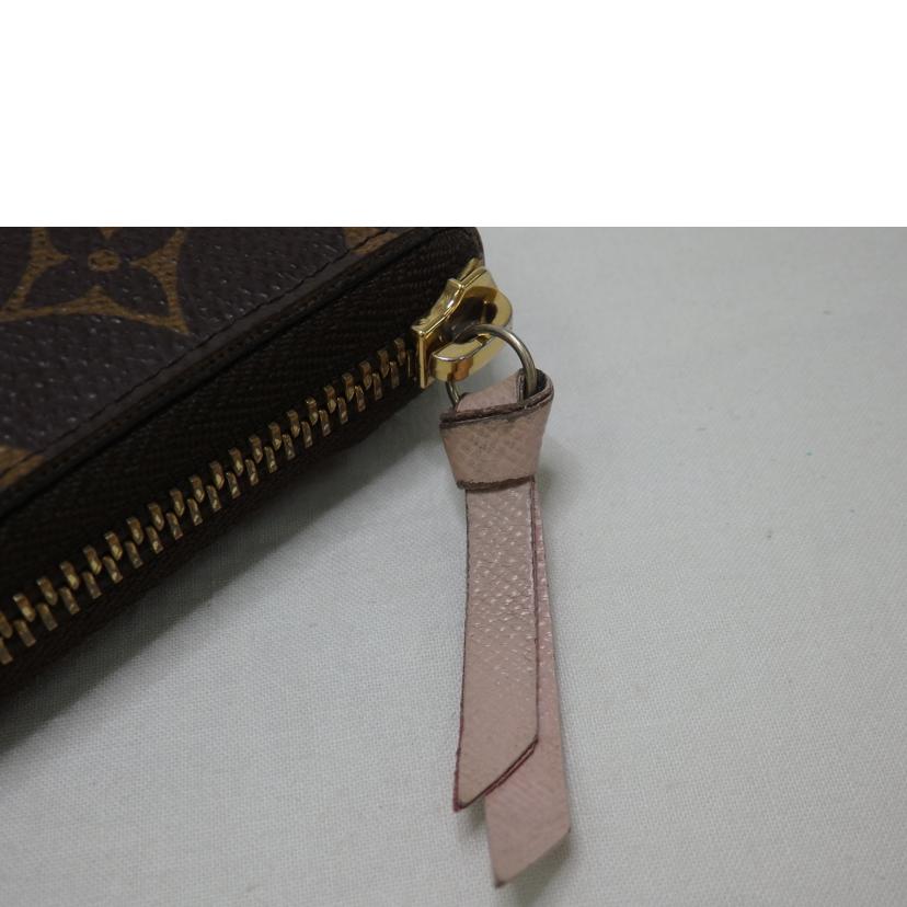 LV ルイヴィトン/ポルトフォイユ・クレマンス/モノグラム/ローズバレリーヌ/M61298//CA2***/Bランク/84