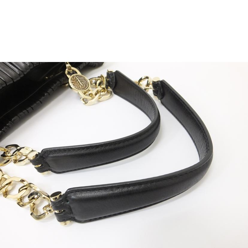 BVLGARI BVLGARI/モネーテチェーンレザートートバッグ/37360//Aランク/88