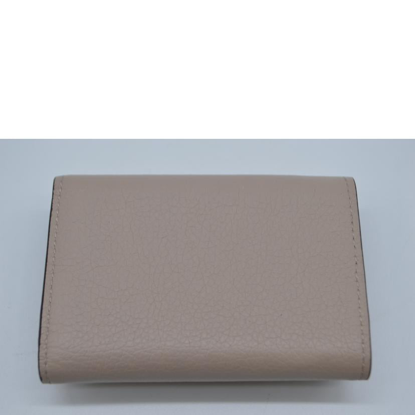 LV ルイヴィトン/ポルトフォイユ・ロックミニ/トリヨレザー/グレージュ/M69340//UB0***/ABランク/89