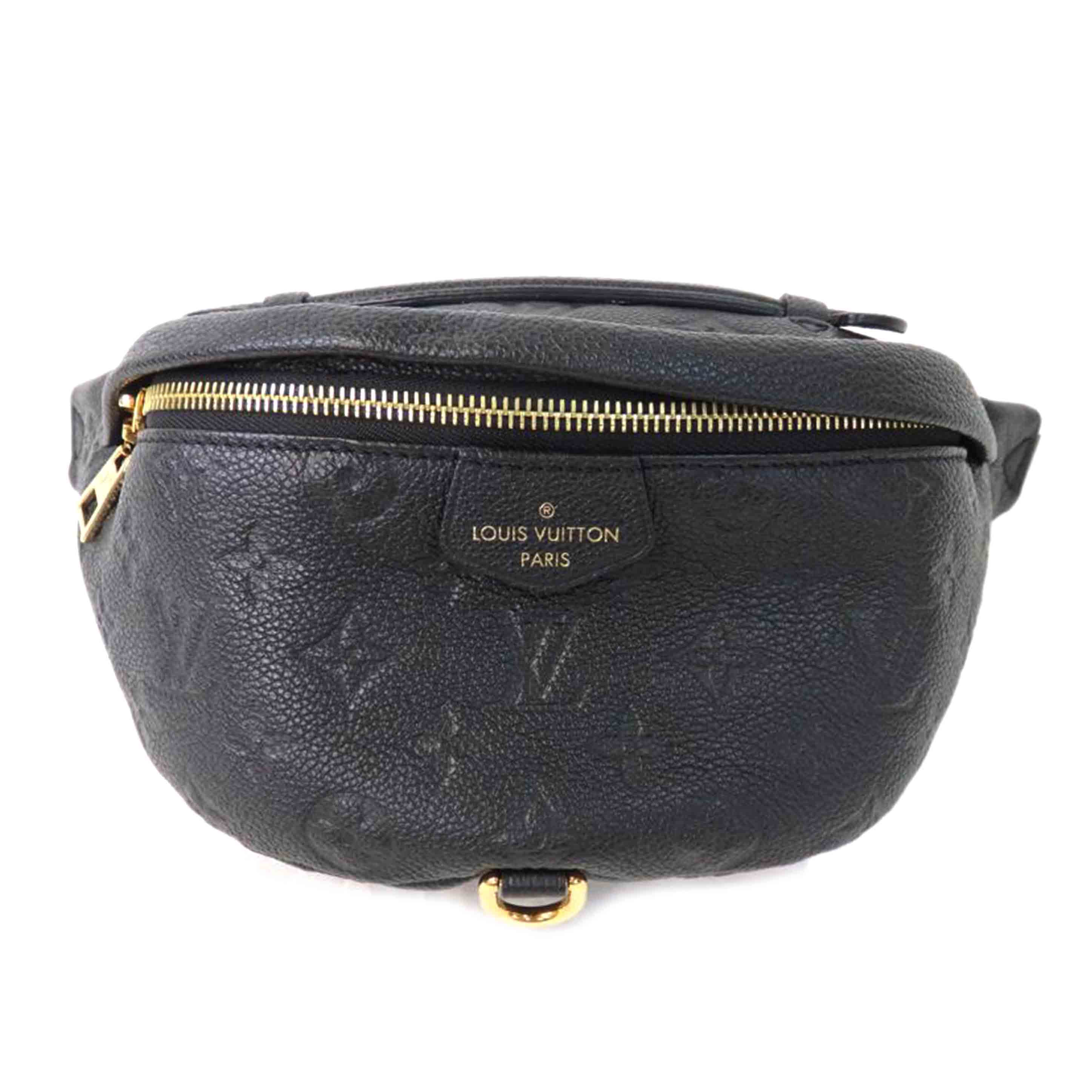 LV ルイヴィトン/バムバッグ/モノグラム・アンプラント/ノワール/M44812//RFI*/Aランク/84