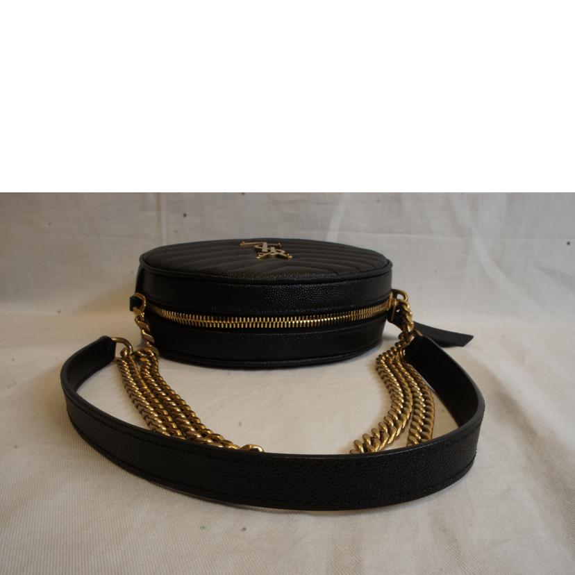 SAINT LAURENT サンローラン/YSLヴィニルチェーンショルダー/610436//SAランク/92