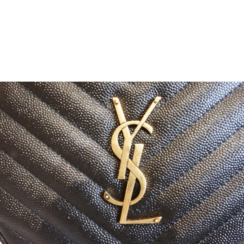 SAINT LAURENT サンローラン/YSLヴィニルチェーンショルダー/610436//SAランク/92