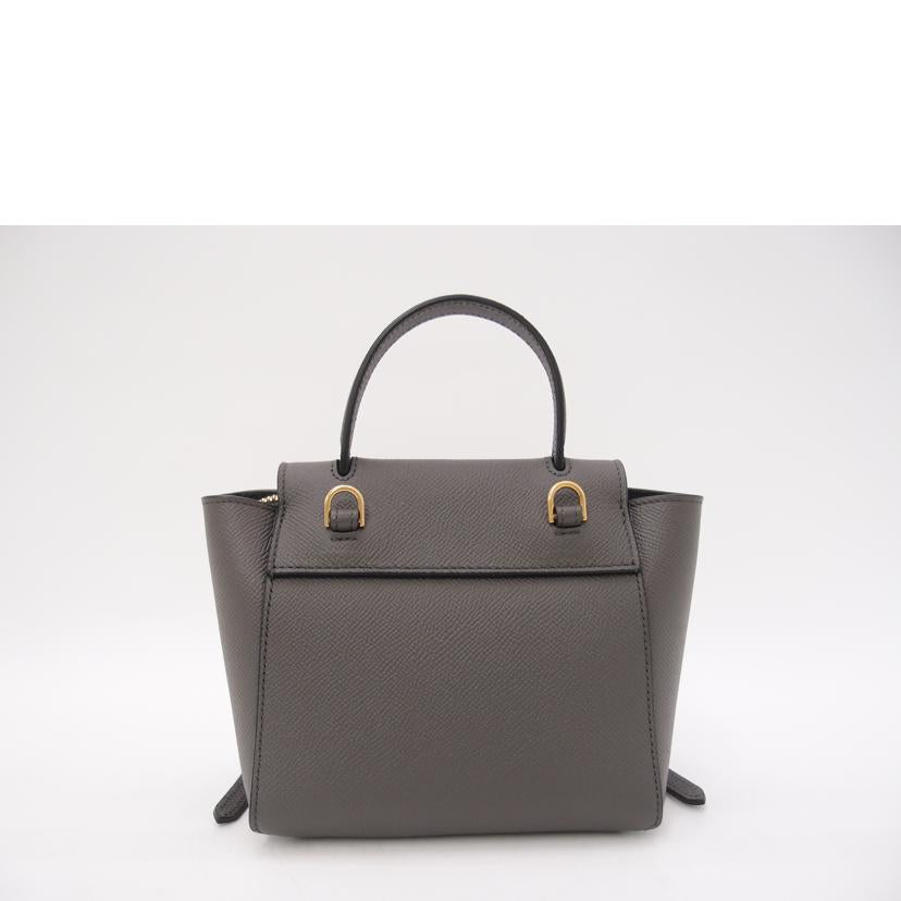 CELINE セリーヌ/PICOベルトバッグ/グレー/194263//SAランク/69