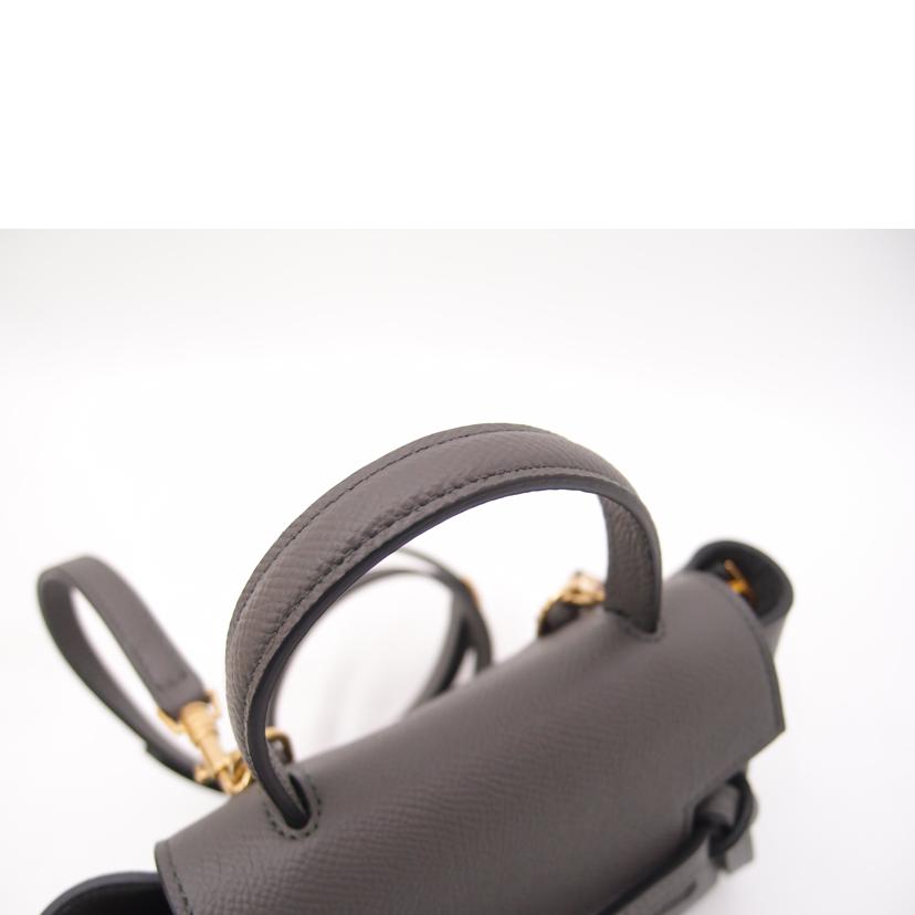 CELINE セリーヌ/PICOベルトバッグ/グレー/194263//SAランク/69