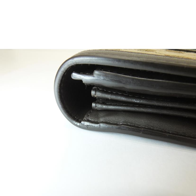 GUCCI グッチ/GGキャンバスシェリーライン長財布/409440//041*/Bランク/88