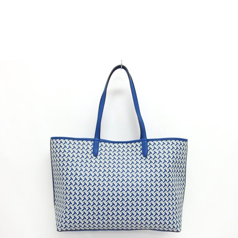 TORY BURCH トリーバーチ/トートバッグ/ジオロゴ/ブルー/10011011//ABランク/04