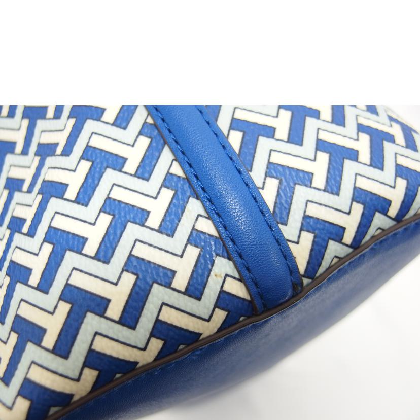 TORY BURCH トリーバーチ/トートバッグ/ジオロゴ/ブルー/10011011//ABランク/04