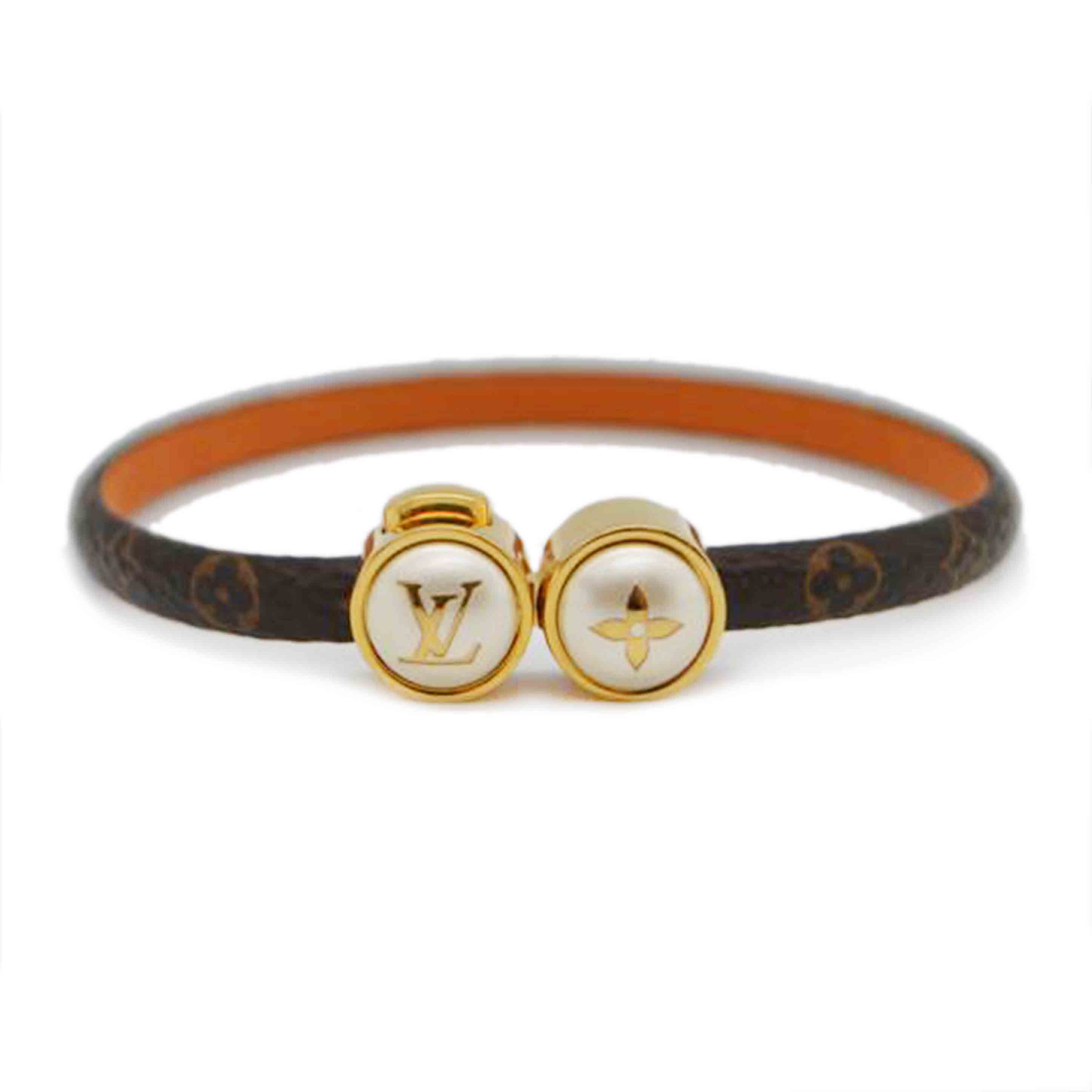 LV ルイヴィトン/ヒステリック・ミニ・パールブレスレット/モノグラム/M8435F//BO5***/Aランク/89