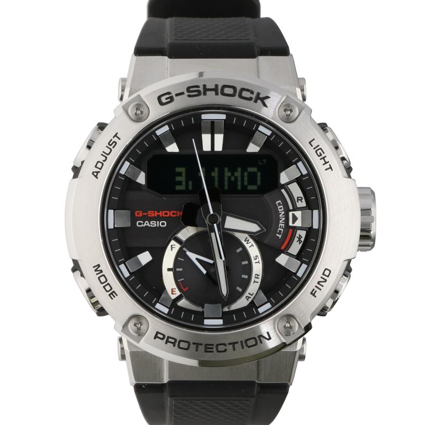 CASIO カシオ/G-SHOCK アナデジ/ソーラーのみ/Bluetooth搭載/GST-B200-1AJF//003*****/Aランク/77