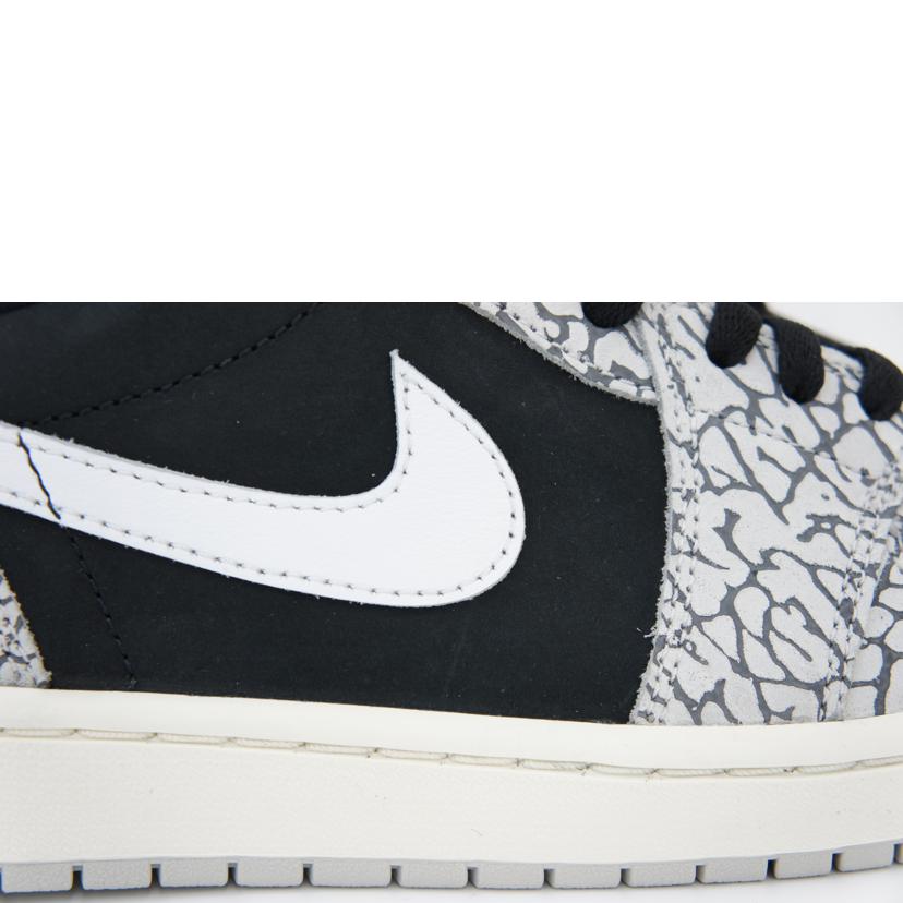 NIKE ナイキ/AIR JORDAN 1 RETRO LOW OG Black Cement/CZ0790-001//Sランク/05