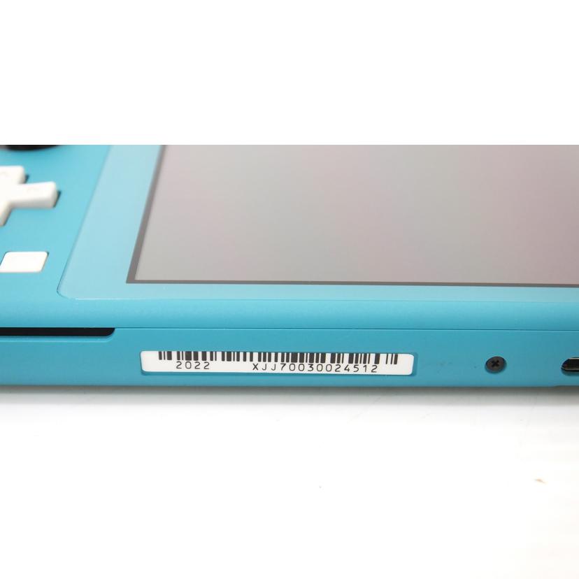 nintendo 任天堂/ニンテンドースイッチLite本体ターコイズ/HDH-S-BAZAA//XJJ70030024512/Bランク/88