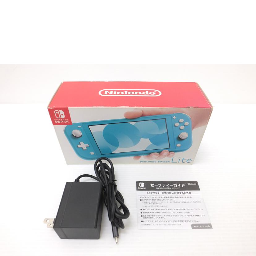nintendo 任天堂/ニンテンドースイッチLite本体ターコイズ/HDH-S-BAZAA//XJJ70030024512/Bランク/88