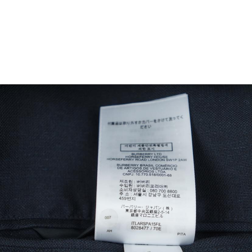 BURBERRY LONDON ENGLAND バーバリーロンドンイングランド/ BURBERRY LONDON ENGLAND テーラードジャケット 48 R/ITLARSPA15FIL//Aランク/67