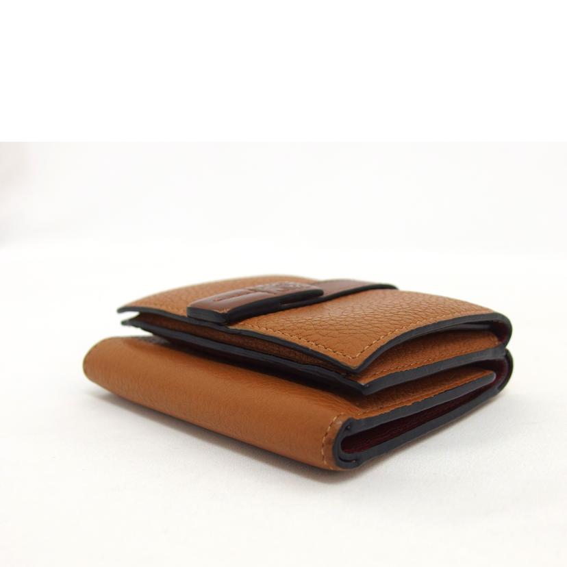 LOEWE ロエベ/トライフォールド三つ折りコンパクト財布/124.12AB41//Bランク/04