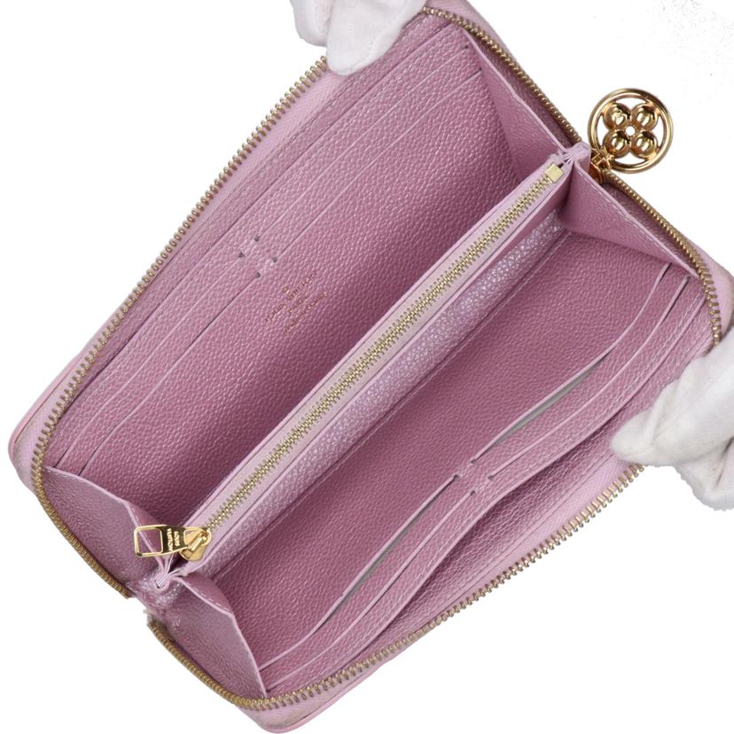 LOUIS VUITTON ルイ・ヴィトン/ポルトフォイユ・クレマンス/アンプラント/メタリックピンク/M82173//RFI****/Bランク/25