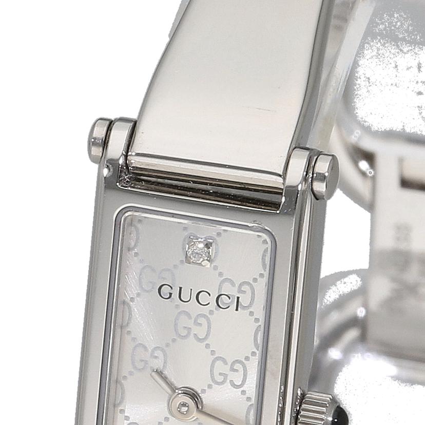 GUCCI グッチ/バングルウォッチ/クオーツ/1Pダイヤ/1500L//149*****/ABランク/40
