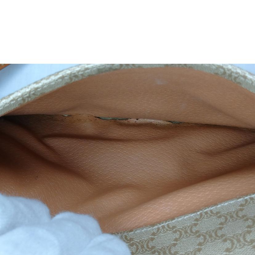 CELINE セリーヌ/マカダム柄 サークルロゴショルダーバッグ/M13//BCランク/52