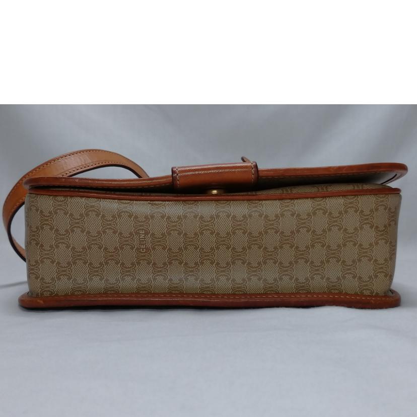 CELINE セリーヌ/マカダム柄 サークルロゴショルダーバッグ/M13//BCランク/52