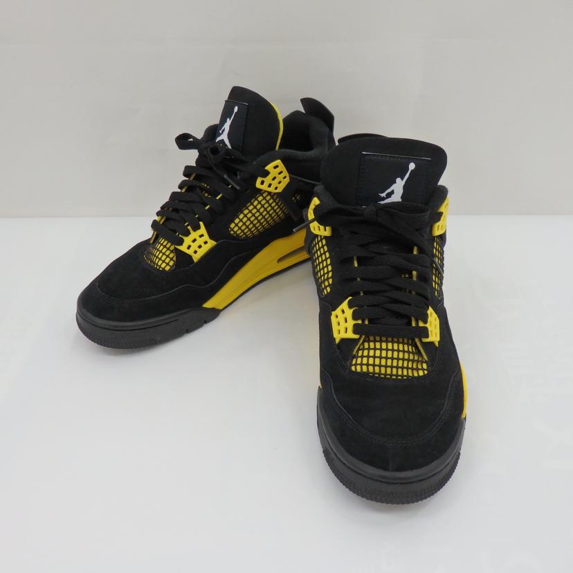NIKE ナイキ/AIRJORDAN4 RETROTHGUNDER/DH6927-017//ABランク/77
