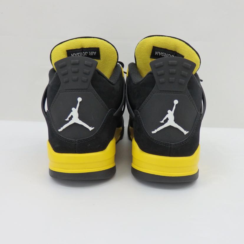 NIKE ナイキ/AIRJORDAN4 RETROTHGUNDER/DH6927-017//ABランク/77