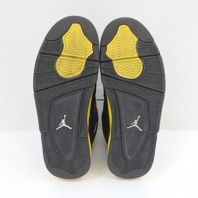 NIKE ナイキ/AIRJORDAN4 RETROTHGUNDER/DH6927-017//ABランク/77