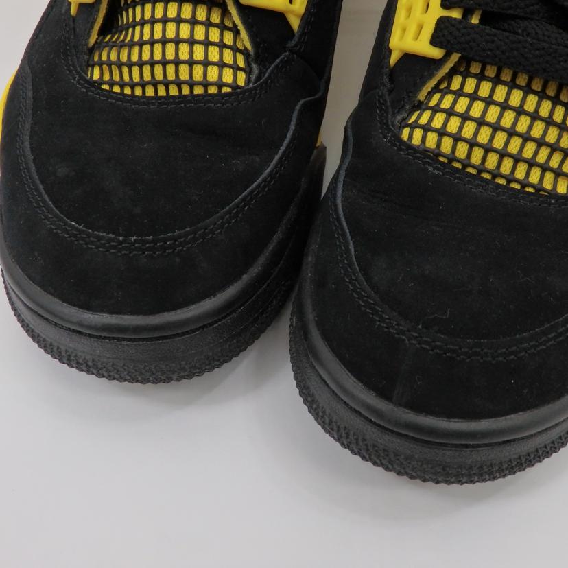 NIKE ナイキ/AIRJORDAN4 RETROTHGUNDER/DH6927-017//ABランク/77