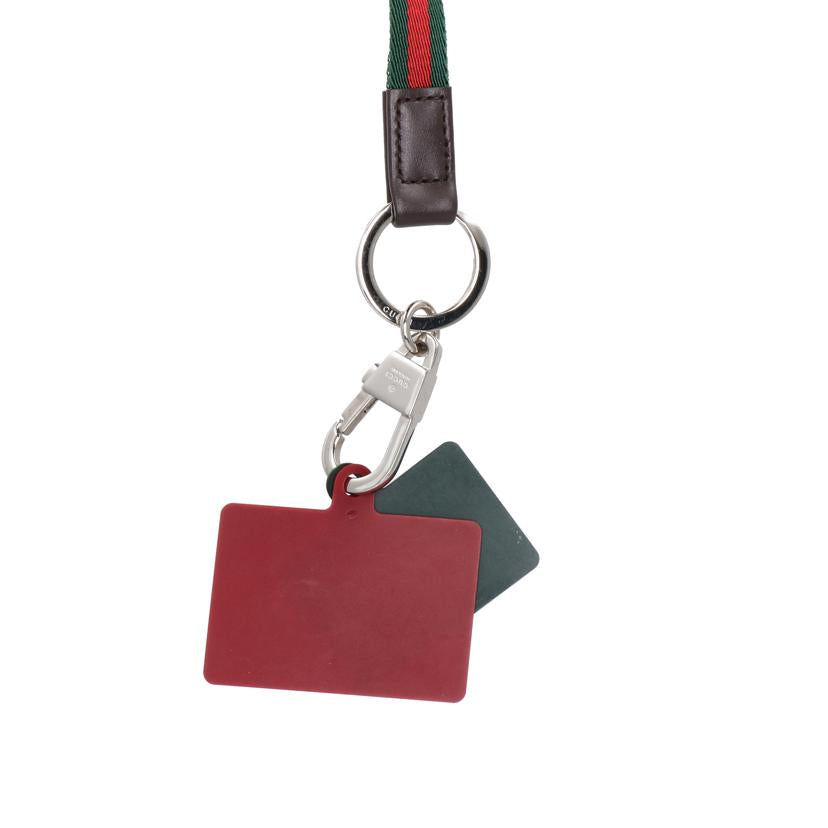 GUCCI グッチ/シェリーラインネックストラップ//Aランク/18