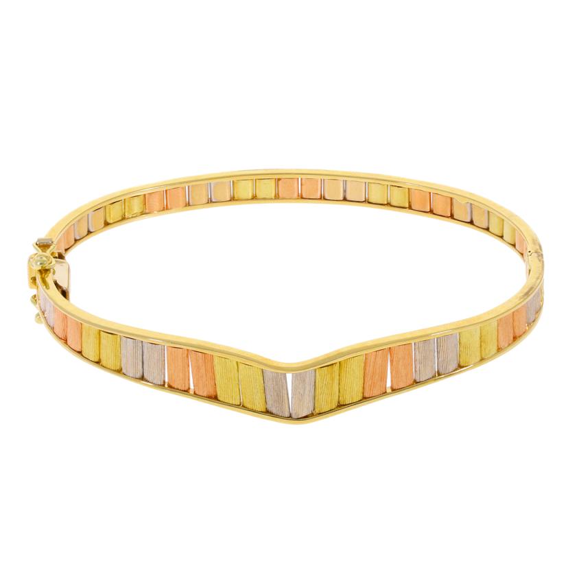 14KT/14KT 3カラー バングル/15.0g//ABランク/67