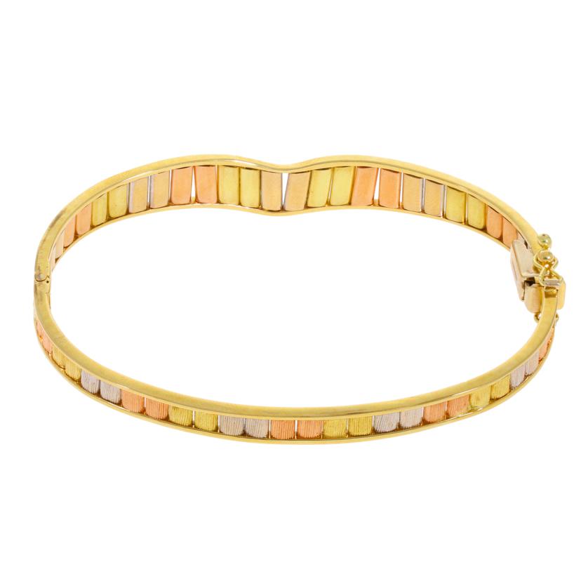 14KT/14KT 3カラー バングル/15.0g//ABランク/67