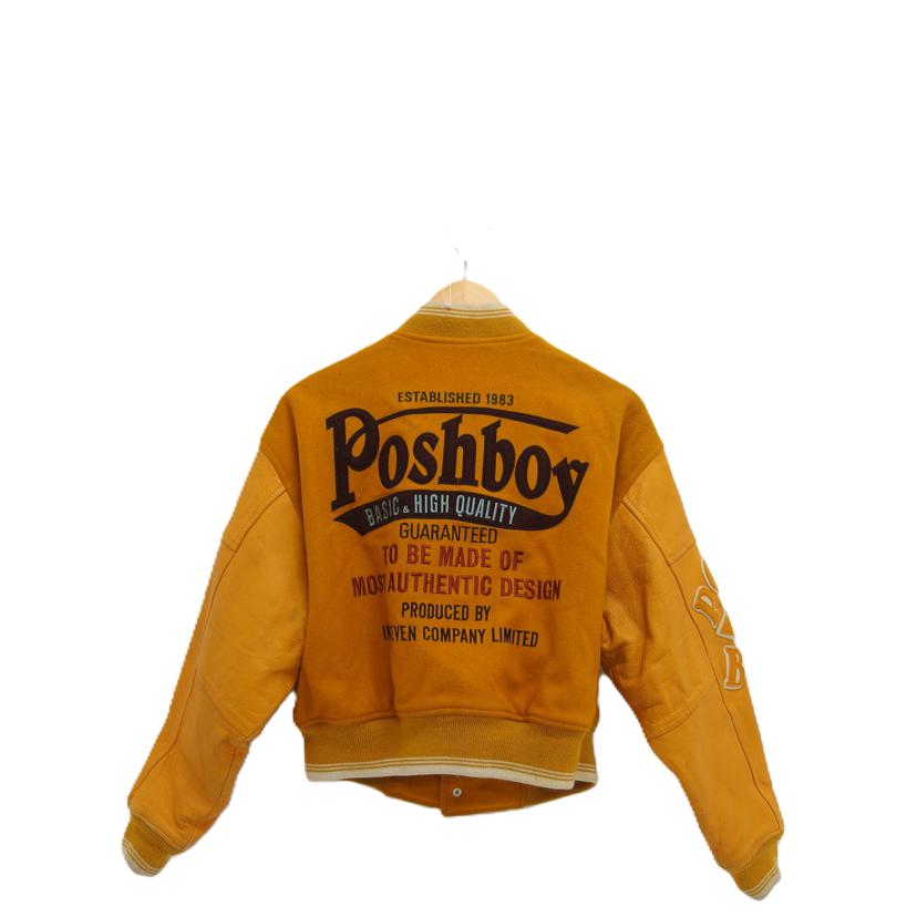 Poshboy ポッシュボーイ/スタジャン/袖革/82L00309//Bランク/04