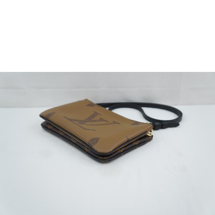 LV ルイヴィトン/ポシェット・ドゥーブルジップ/モノグラム・ジャイアント/M69203//RFI*/Aランク/67