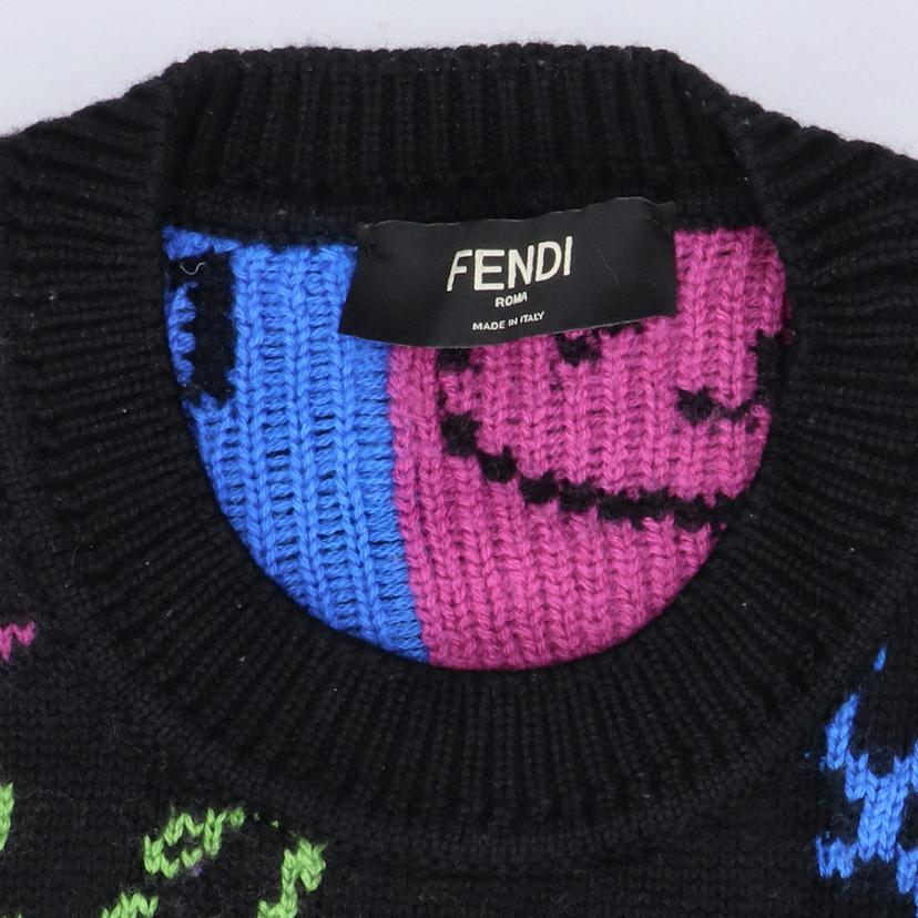 FENDI フェンデイ/FENDI ロゴ長袖ニット/FZY463 AH3E//BCランク/94