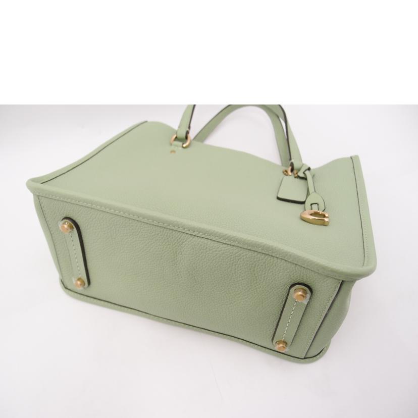 COACH コーチ/タイラーキャリーオール2wayトート/グリーン/C3460//C22**/SAランク/69