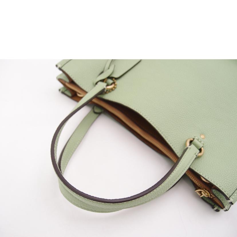 COACH コーチ/タイラーキャリーオール2wayトート/グリーン/C3460//C22**/SAランク/69