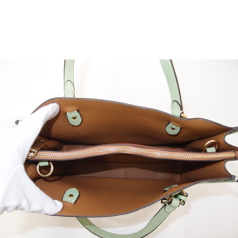 COACH コーチ/タイラーキャリーオール2wayトート/グリーン/C3460//C22**/SAランク/69