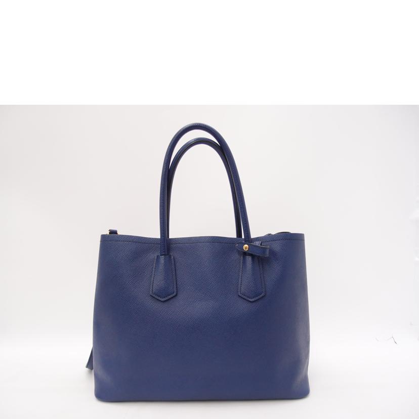 PRADA プラダ/サフィアーノ2wayトート/ブルー//117/ABランク/69