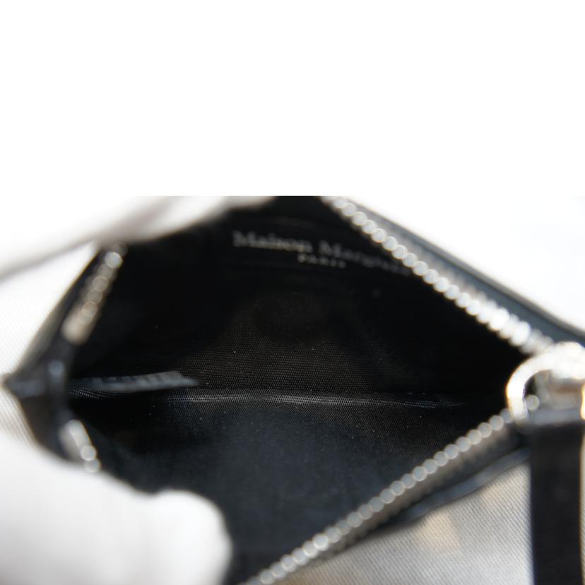 Maison Margiela メゾンマルジェラ/レザーカードケースブラック/SA1VX0003//ABランク/92