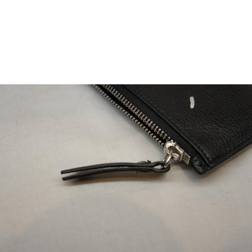Maison Margiela メゾンマルジェラ/レザーカードケースブラック/SA1VX0003//ABランク/92