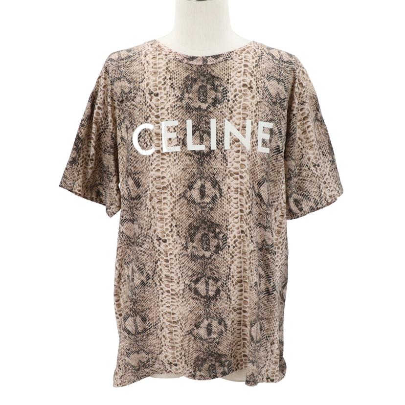 CELINE セリーヌ/CELINE サーペントパイソンプリントTシャツ/2X681307H//Bランク/94