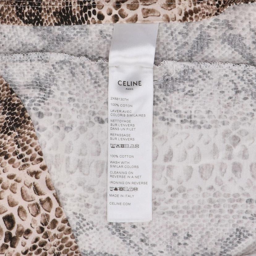 CELINE セリーヌ/CELINE サーペントパイソンプリントTシャツ/2X681307H//Bランク/94